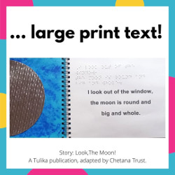large print text
