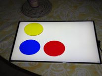 Light Box to support children with low vision.